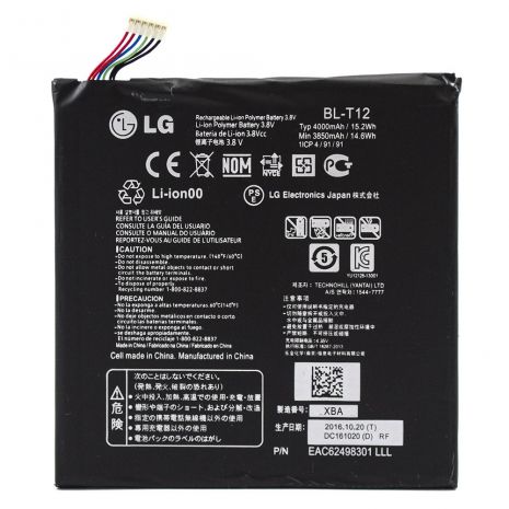 Акумулятор LG V400 / G Pad 7.0 BL-T12 [Original] 12 міс. гарантії