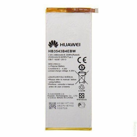 Акумулятор Huawei Ascend P7 (HB3543B4EBW) [Original PRC] 12 міс. гарантії