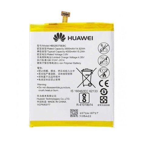 Аккумулятор для Huawei Y6 PRO / Enjoy 5 / Honor 4C Pro / Honor Play 5X - HB526379EBC 4000 mAh [Original] 12