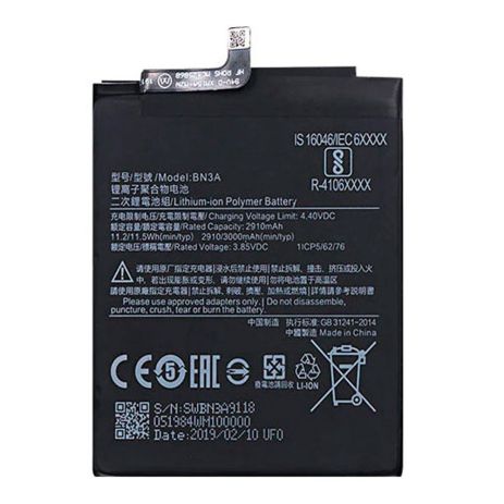 Акумулятор для Xiaomi BN3A/Redmi Go 3000 mAh [Original] 12 міс. гарантії