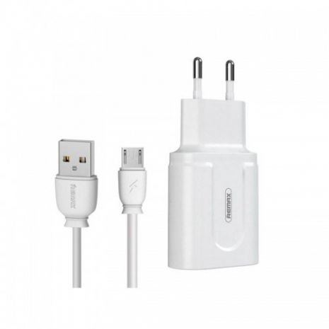 Зарядное устройство Remax RP-U22 2USB 2.4A Micro White