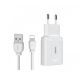 Зарядний пристрій Remax RP-U22 2USB 2.4A Lightning White