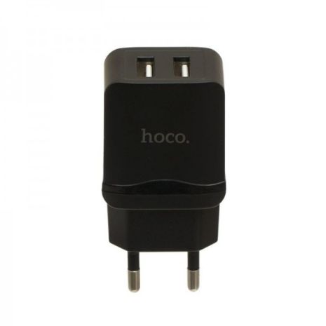 Зарядний пристрій Hoco C33A 2USB 2.4A Black