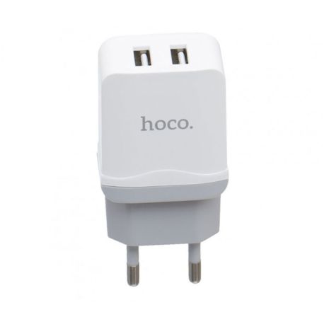 Зарядний пристрій Hoco C33A 2USB 2.4A White