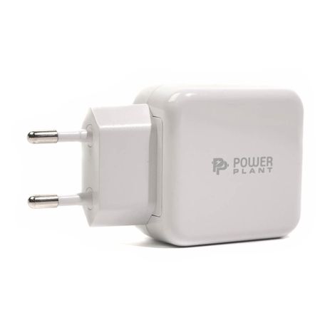 Зарядний пристрій PowerPlant W-250 USB QC 3.0: 220V, 3A