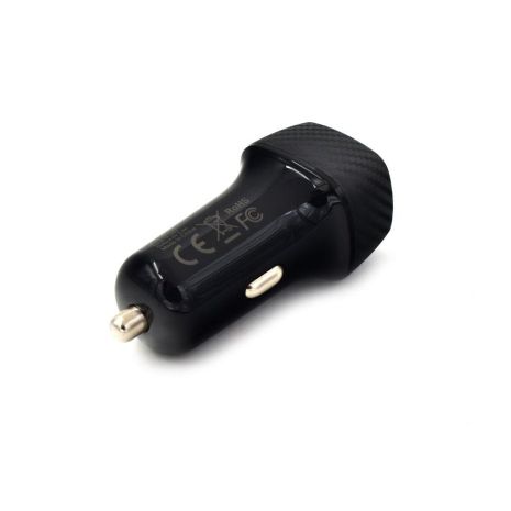 Автомобільне ЗУ Moxom MX-VC07 2.4A 2USB Black