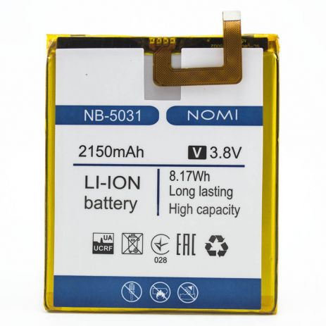Акумулятор для Nokia NB-5031 i5031 Evo X1 [Original PRC] 12 міс. гарантії