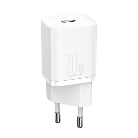 Зарядний пристрій Baseus PD 20W CCSUP-B 3A White