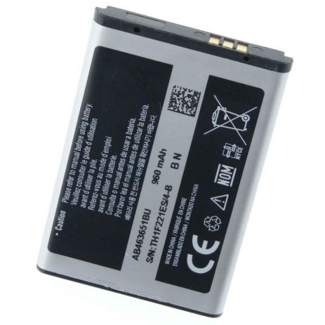 Акумулятори Samsung GT-C3780 - AB463651BU/E/C - 960 mAh [Original PRC] 12 міс. гарантії
