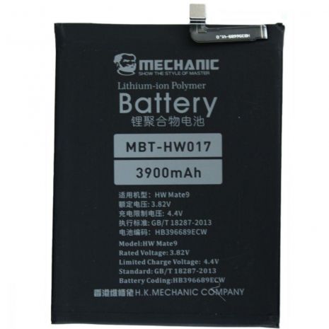Аккумулятор MECHANIC HB396689ECW (3900 mAh) Huawei Y7 Prime / Nova 2 Lite / Mate 9 / Mate 9 Pro