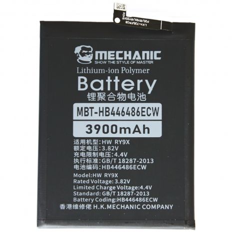 Аккумулятор MECHANIC HB446486ECW (3900 mAh) для Huawei P Smart Z / Nova 5 / Mate 30 Lite