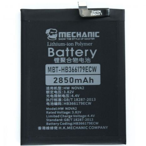 Аккумулятор MECHANIC HB366179ECW (2950 mAh) Huawei Nova 2 (2017)