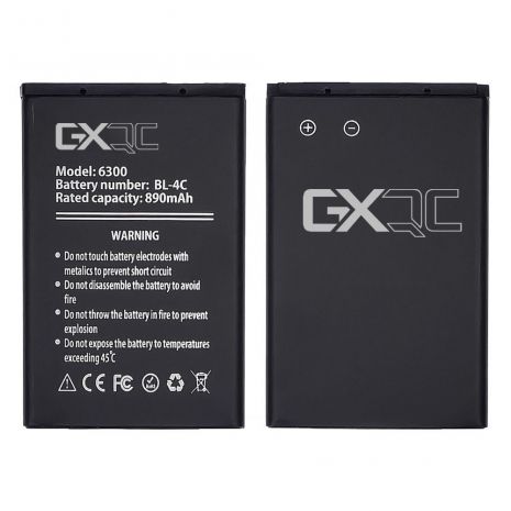Акумулятор GX BL-4C для Nokia 6300/5100/6100/6260/7200/7270/7610/X2-00/C2-05