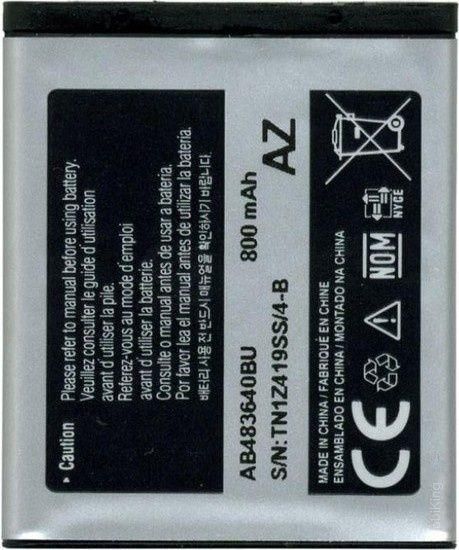 Аккумулятор для Samsung J600, M600, S8300, B3210, S7350, J160, E740 и др. (AB533640BU, AB483640BE) [Original