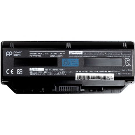 Акумулятори PowerPlant для ноутбуків NEC PC VP WP118 (WP118-4S1P) 14.4V 2200mAh