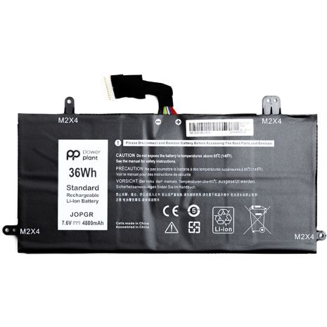 Акумулятори PowerPlant для ноутбуків DELL Latitude 5285 Series (J0PGR) 7.6V 4800mAh