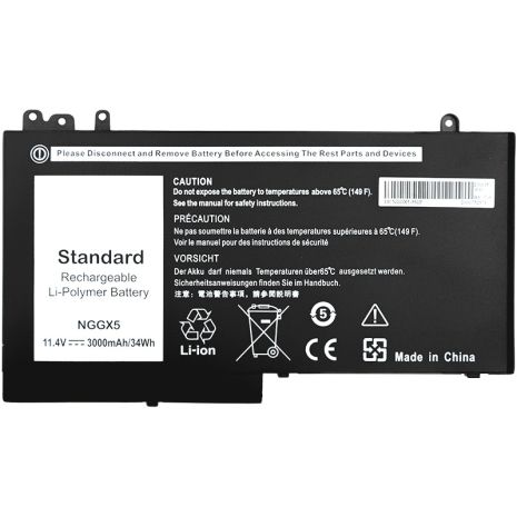 Аккумулятор PowerPlant для ноутбуков DELL Latitude 12 Series (NGGX5) 11.4V 3000mAh