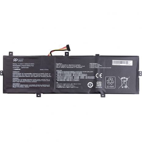 Акумулятор для ноутбуків ASUS Zenbook UX430U (C31N1620) 11.55V 3400mAh