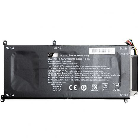 Аккумулятор PowerPlant для ноутбуков HP Envy 15T-AE Series (LP03XL) 11.4V 3600mAh