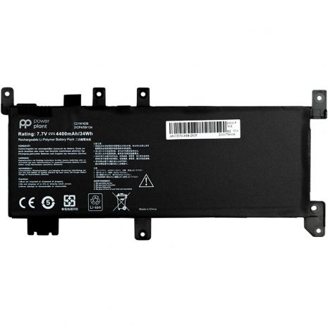 Акумулятори PowerPlant для ноутбуків ASUS VivoBook A480U (C21N1638) 7.7V 4400mAh