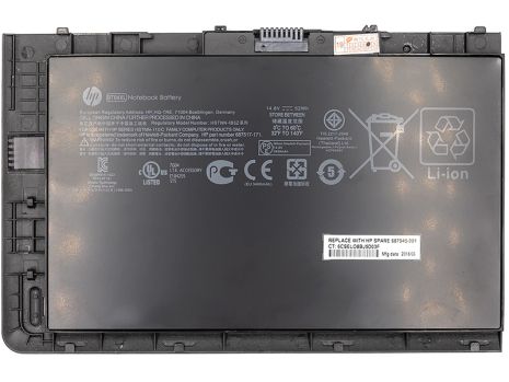 Аккумулятор PowerPlant для ноутбуков HP EliteBook Folio 9470m (BT04XL, HP9470PB) 14.8V 3200mAh