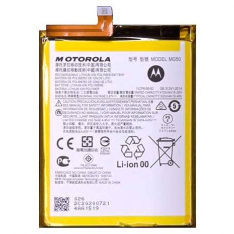 Акумулятори для Motorola MG50 Moto G9 PLus XT2087-1, 5000 mAh [Original PRC] 12 міс. гарантії