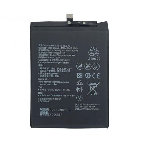 Акумулятор для Huawei HB526488EEW Smart 2021, Y7a, Honor 10X Lite, 5000 mAh [Original PRC] 12 міс. гарантії