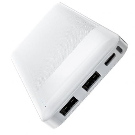 Повербанк Hoco J72 Easy travel (10000 mAh / Out: 2USB 5V/2A / In: Type-C, micro-USB 5V/2A ) з LED індикатором,