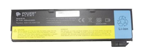 Акумулятори PowerPlant для ноутбуків IBM/LENOVO ThinkPad T440 (45N1127) 10.8V 5200mAh