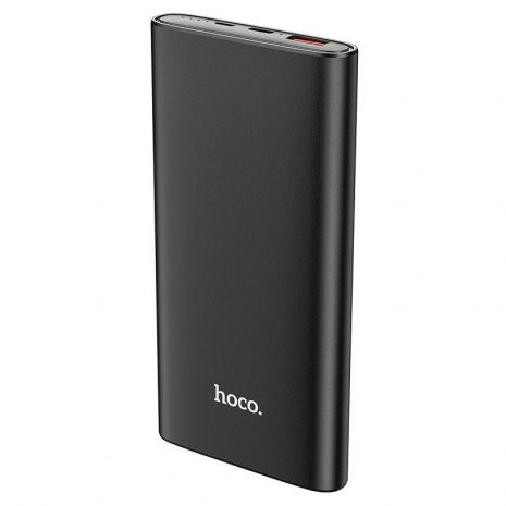 Повербанк Hoco J83 10000 mAh 20W PD Type-C, 18W QC3.0 USB/In: 18W Type-C, micro-USB, метал, LED індикатор,