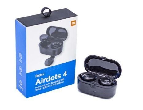 Бездротові Bluetooth навушники Airdots 4 Redmi для комфортності прослуховування музики та спілкування по телефону