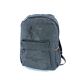 Брезентовий рюкзак ВY135, 1відділення, кишеня фронтальна, кишеня на спинці розміри 43*30*16 см чорна