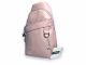 Слінг сумка жіноча через плече, одне відділення екокошкіра, з однією лямкою 6697 розміри 27*15*5 см рожевий