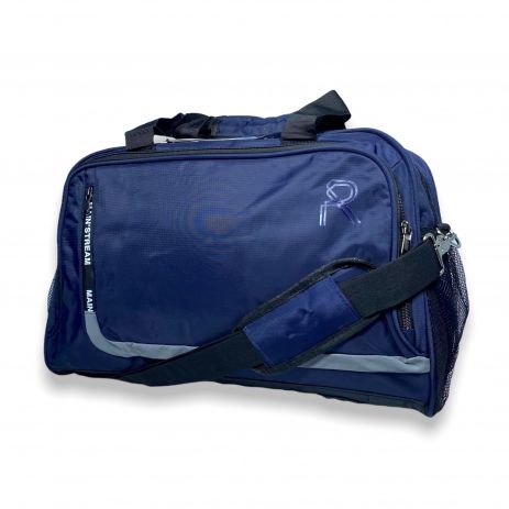 Дорожня сумка 25 л Ji Rong одно відділення додаткові кишені розмір: 45*30*20 см синя