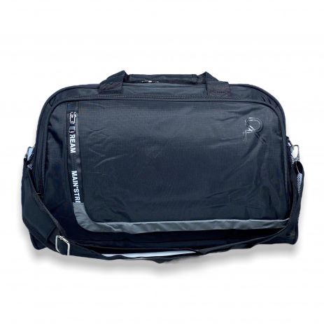 Дорожня сумка 25 л Ji Rong одно відділення додаткові кишені розмір: 45*30*20 см чорна