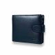 Чоловічий гаманець Balisa LY004-72 із шкірозамінника застібка-кнопка розмір: 11*10*3 см чорний