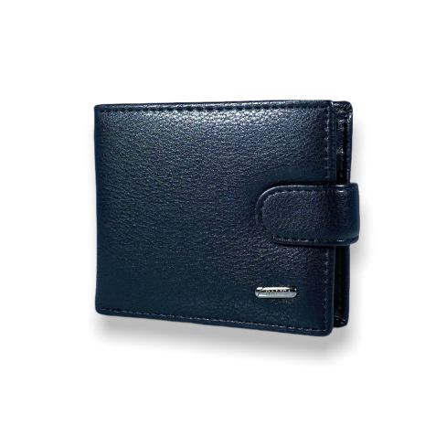 Чоловічий гаманець Balisa LY005-78 два відділи для купюр прозоре відділення розмір:11.5*9.5*3 см чорний