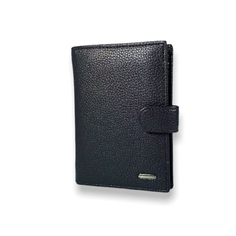 Чоловічий гаманець Balisa LY007-71 два відділи для купюр вісім прозорих відділів розмір:14*10*3 см чорний