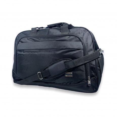 Дорожня сумка 60 л TONGSHENG 1 відділення внутрішній карман 2 фронтальні кармани розмір: 60*40*25 см чорна