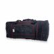 Дорожная сумка с расширением FENJIN 1 отделение дополнительные карманы размер: 70(80)*35*30 см черно-красная