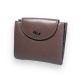 Жіночий гаманець шкіряний Cardinal 2 відділу для купюр 13 осередків для карт розмір: 12*10*3 см світло-коричневий