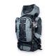 Туристичний рюкзак, одне відділення, дві фронтальні кишені, дощовик, розмір: 80*35*25 см, сірий