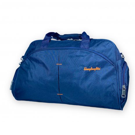 Дорожная сумка 25 л SBW 1 отдел 2 боковых кармана карман на лицевой стороне размер: 45*25*20 см синий