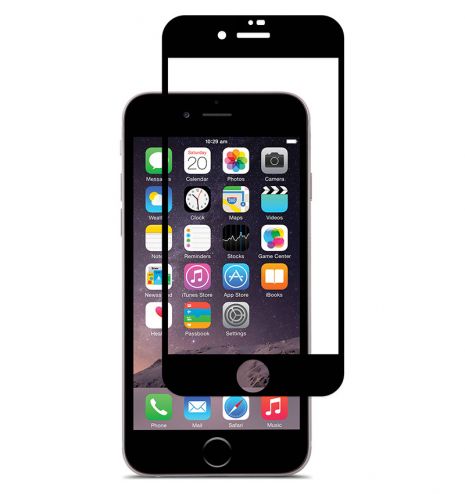 Защитное стекло Full screen PowerPlant для Apple iPhone 7 Plus, Black