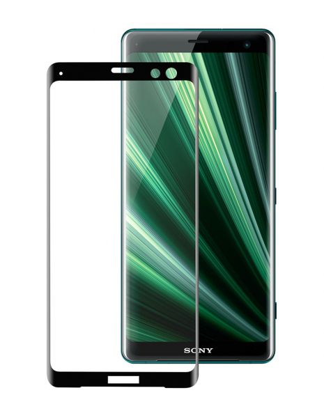 Захисне скло 3D PowerPlant для Sony Xperia XZ3, Black