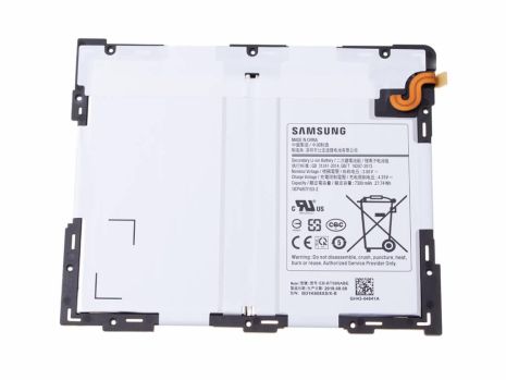 Акумулятор для Samsung T590/T595/Galaxy Tab A 10.5/EB-BT595ABE 7300 mAh [Original] 12 міс. гарантії