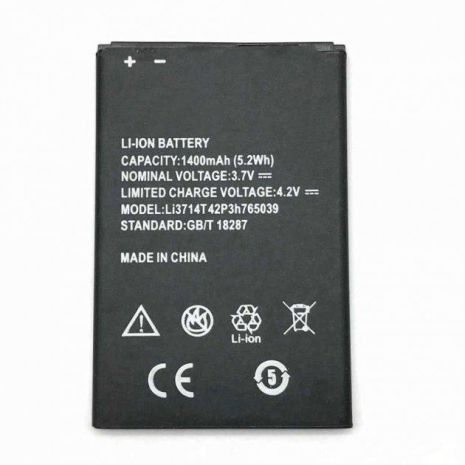 Акумулятор для ZTE Li3714t42p3h765039 (Blade A5/A5 Pro/ AF3/ AF5/A506/T221/AF8/T230) 1400 mAh