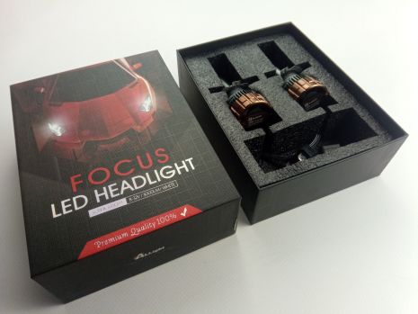 Лампа светодиод H7 V6s Focus EMC (с вентилятором) (пара)