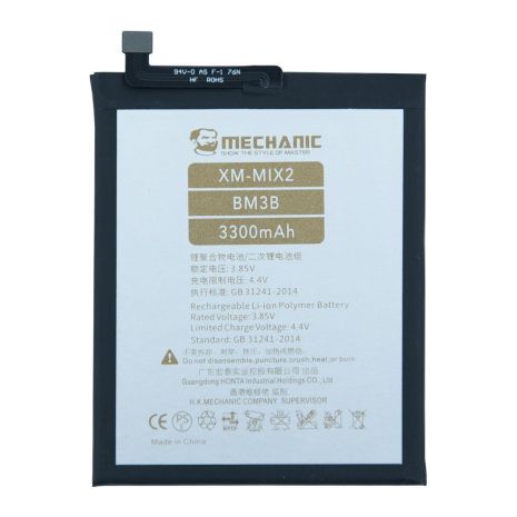Аккумулятор MECHANIC BM3B (3400 mAh) для Xiaomi Mi Mix 2 / Mi Mix 2S