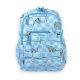 Рюкзак міський Juxianzi 20 л, два відділення, передня кишеня, задня кишеня, розмір 45*30*13 см, блакитний